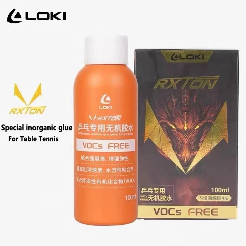 Table Tennis Loki - LOKI 水性接着剤 100ml 卓球ラケット用ウォーターグルー ピンポンアクセサリー