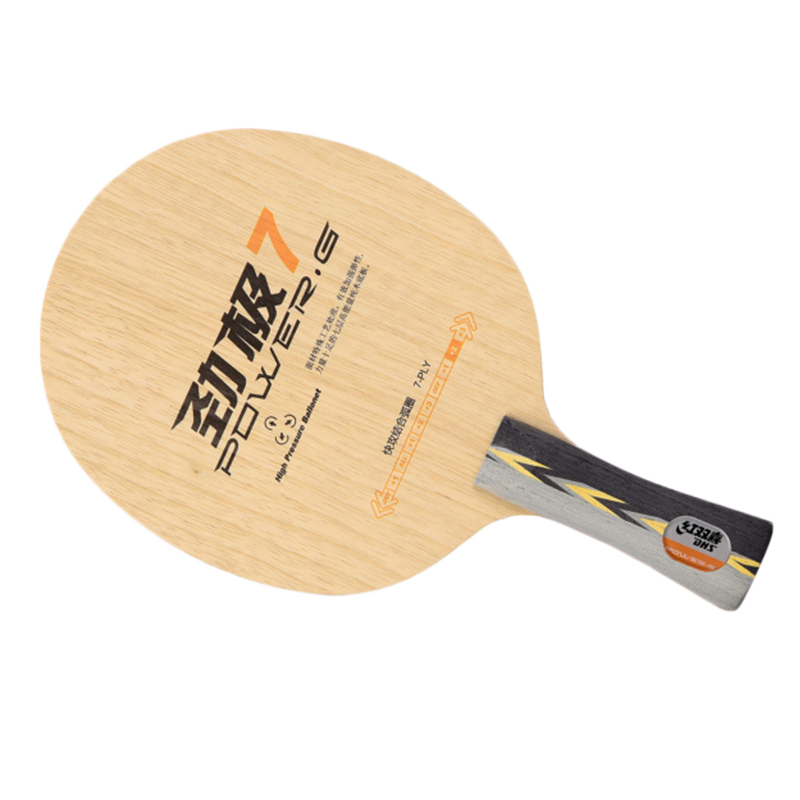 DHS PG7卓球ラケット、純木製、7層構造、高強度、速い反 - Table Tennis Racket のレビューと価格