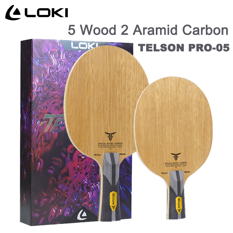 LOKI TELSON PRO-05 卓球ブレード 5 ウッ - Table Tennis Loki のレビューと価格
