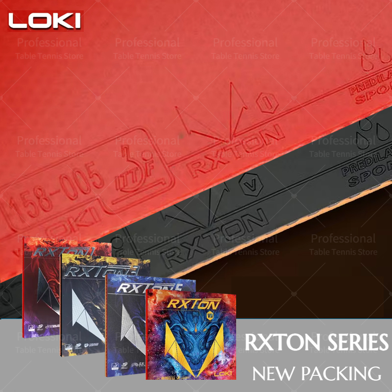 LOKI RXTON 1 3 5 7卓球ラバー スティッキー - Table Tennis Loki のレビューと価格