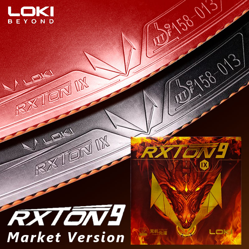 LOKI RXTON 9 テーブルテニスラバー マーケットバ - Table Tennis Loki のレビューと価格