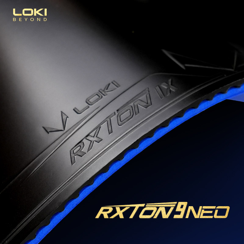 LOKI RXTON 9 NEO テーブルテニスラバーシート - Table Tennis Loki のレビューと価格